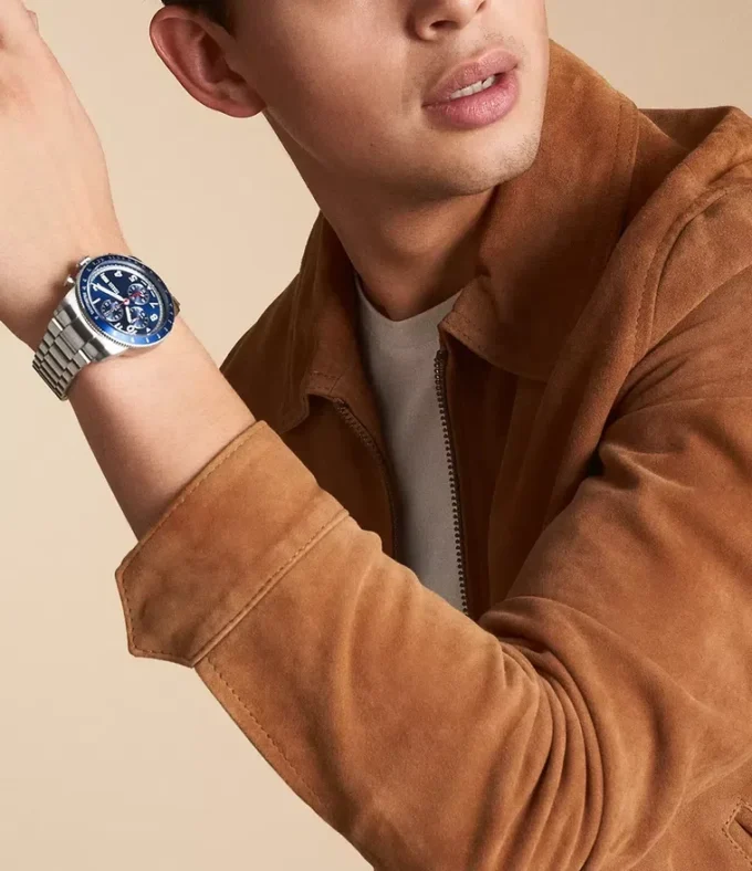 Orologio cronografo Sport Tourer in acciaio inossidabile