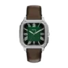 Orologio Crosby a tre lancette con cinturino in pelle marrone