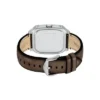 Orologio Crosby a tre lancette con cinturino in pelle marrone