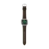Orologio Crosby a tre lancette con cinturino in pelle marrone