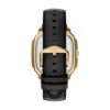 Orologio Crosby a tre lancette con cinturino in pelle nera