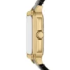Orologio Crosby a tre lancette con cinturino in pelle nera