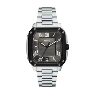 Orologio Crosby a tre lancette con datario in acciaio inossidabile