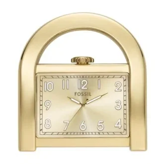 Orologio da tavolo Harwell a tre lancette color oro