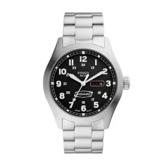 Orologio Defender in acciaio inossidabile a energia solare