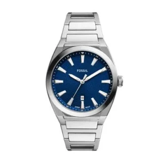 Orologio Everett a tre lancette con datario in acciaio inossidabile