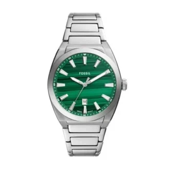 Orologio Everett a tre lancette con datario in acciaio inossidabile
