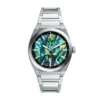 Orologio Everett a tre lancette con datario in acciaio inossidabile