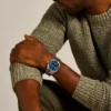 Orologio Everett a tre lancette con datario in acciaio inossidabile