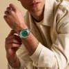 Orologio Everett a tre lancette con datario in acciaio inossidabile