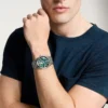 Orologio Everett a tre lancette con datario in acciaio inossidabile