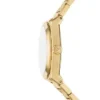 Orologio Everett a tre lancette con datario in acciaio inossidabile color oro