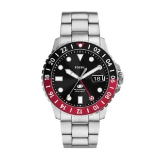 Orologio Fossil Blue GMT in acciaio inossidabile