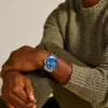 Orologio Fossil Blue GMT in acciaio inossidabile