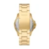 Orologio Fossil Blue GMT in acciaio inossidabile color oro