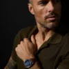 Orologio Fossil Heritage automatico con cinturino in pelle marrone