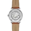Orologio Fossil Heritage automatico con cinturino in pelle marrone