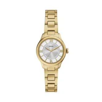Orologio Gilmore a tre lancette in acciaio inossidabile color oro