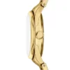 Orologio Gilmore a tre lancette in acciaio inossidabile color oro