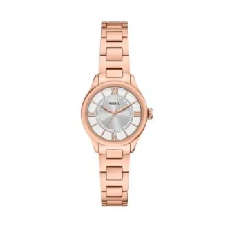 Orologio Gilmore a tre lancette in acciaio inossidabile color oro rosa