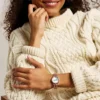 Orologio Gilmore a tre lancette in acciaio inossidabile color oro rosa