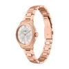 Orologio Gilmore a tre lancette in acciaio inossidabile color oro rosa