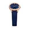 Orologio Gilmore a tre lancette in pelle blu navy