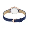 Orologio Gilmore a tre lancette in pelle blu navy