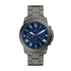 Orologio Grant Chronograph in acciaio inossidabile color canna di fucile