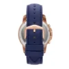 Orologio Grant Chronograph in pelle blu navy
