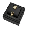 Orologio Harlow a due lancette in acciaio inossidabile color oro