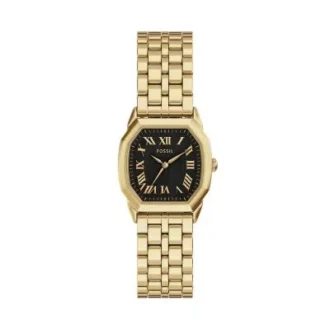 Orologio Harlow a tre lancette in acciaio inossidabile color oro