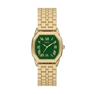Orologio Harlow a tre lancette in acciaio inossidabile color oro