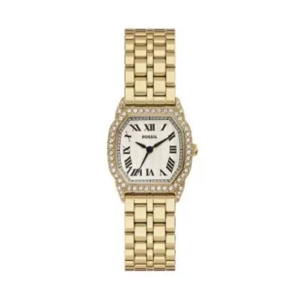 Orologio Harlow a tre lancette in acciaio inossidabile color oro