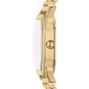 Orologio Harlow a tre lancette in acciaio inossidabile color oro