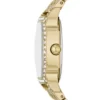 Orologio Harlow a tre lancette in acciaio inossidabile color oro