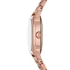 Orologio Harlow a tre lancette in acciaio inossidabile color oro rosa