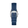 Orologio Harlow a tre lancette in pelle di coccodrillo blu navy