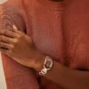 Orologio Harwell a tre lancette in acciaio inossidabile color oro rosa