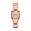 Orologio Harwell a tre lancette in acciaio inossidabile color oro rosa
