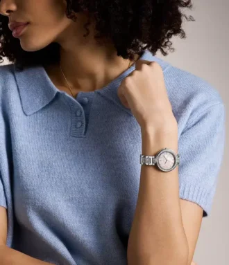 Orologio Karli a tre lancette color argento