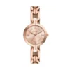 Orologio Kerrigan a tre lancette in acciaio inossidabile color oro rosa