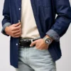 Orologio multifunzione Autocross in acciaio inossidabile
