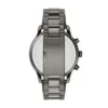 Orologio multifunzione Bennett in acciaio inossidabile color canna di fucile
