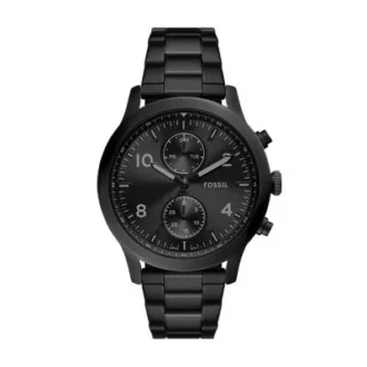 Orologio multifunzione Bennett in acciaio inossidabile nero