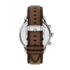 Orologio multifunzione Bennett in pelle marrone