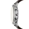 Orologio multifunzione Bennett in pelle marrone