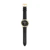 Orologio multifunzione Bennett in pelle nera