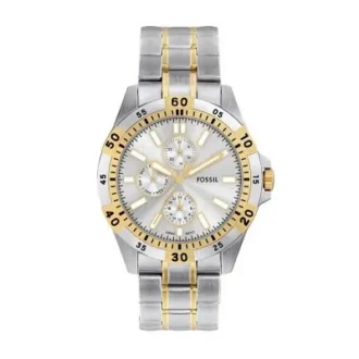 Orologio multifunzione Garrett in acciaio inossidabile bicolore
