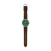 Orologio multifunzione Garrett in pelle marrone